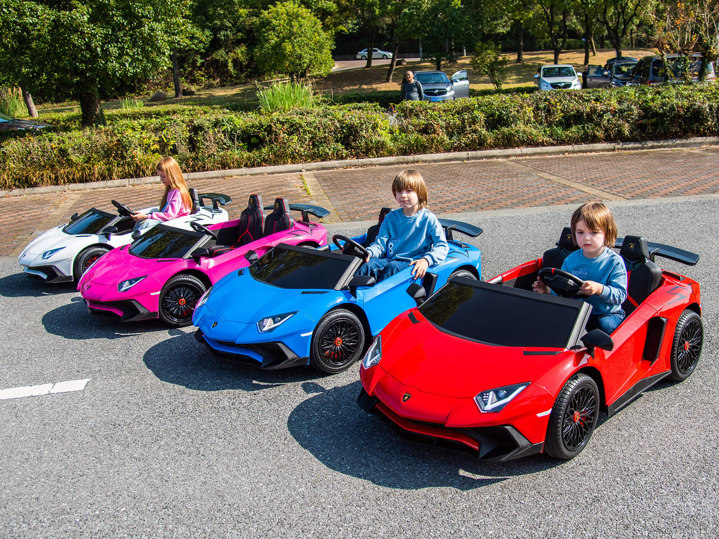 Lamborghini Aventador XXL 24V Big Kids Ride-On Car | Red