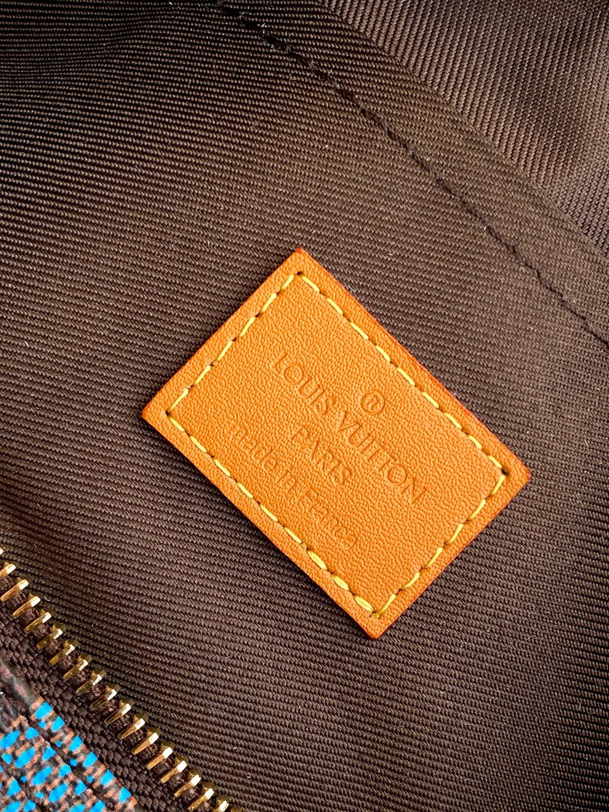 LV 25S KEEPALL BANDOULIÈRE BAG 25 IN MULTIPLE LV VERT DAMIER EBENE CANVAS