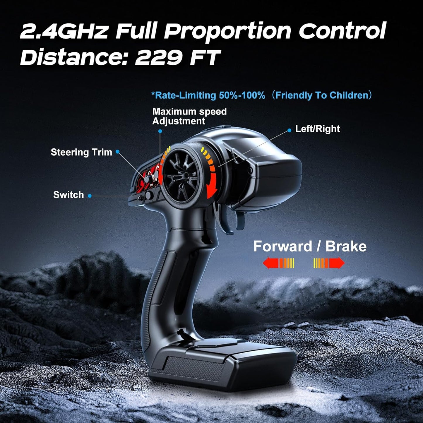 1:18 RC 2.4GHz Hurricane High Speed Truck