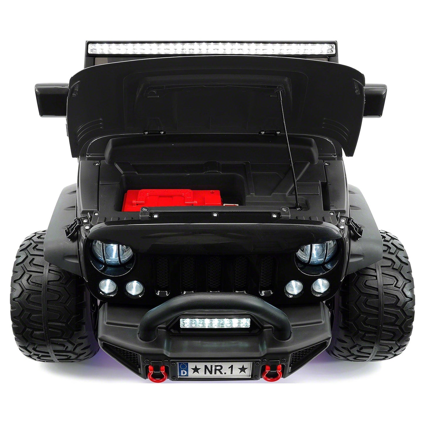 Trail Explorer 12V Kids Ride-On Car Truck with R/C Parental Remote + Spare Battery | Blue
