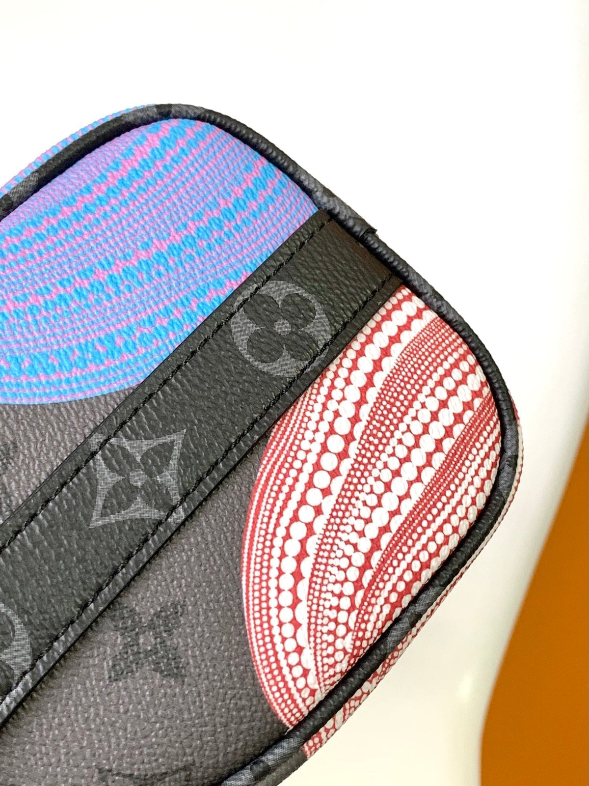 KEEPALL BANDOULIÈRE 21 IN MULTICOLOR CALFSKIN