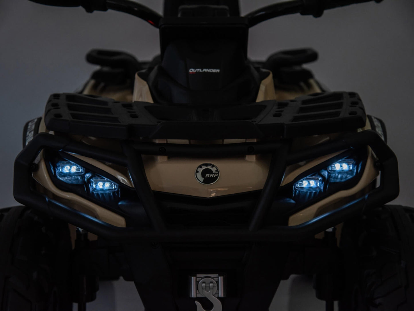 Can-Am Outlander 24V 4WD Kids Ride-On ATV Quad | Desert Tan