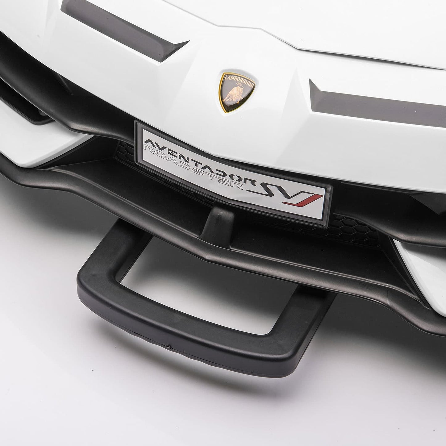Lamborghini Aventador SVJ 24V Kids Ride-On Car with R/C Parental Remote | Cherry Red