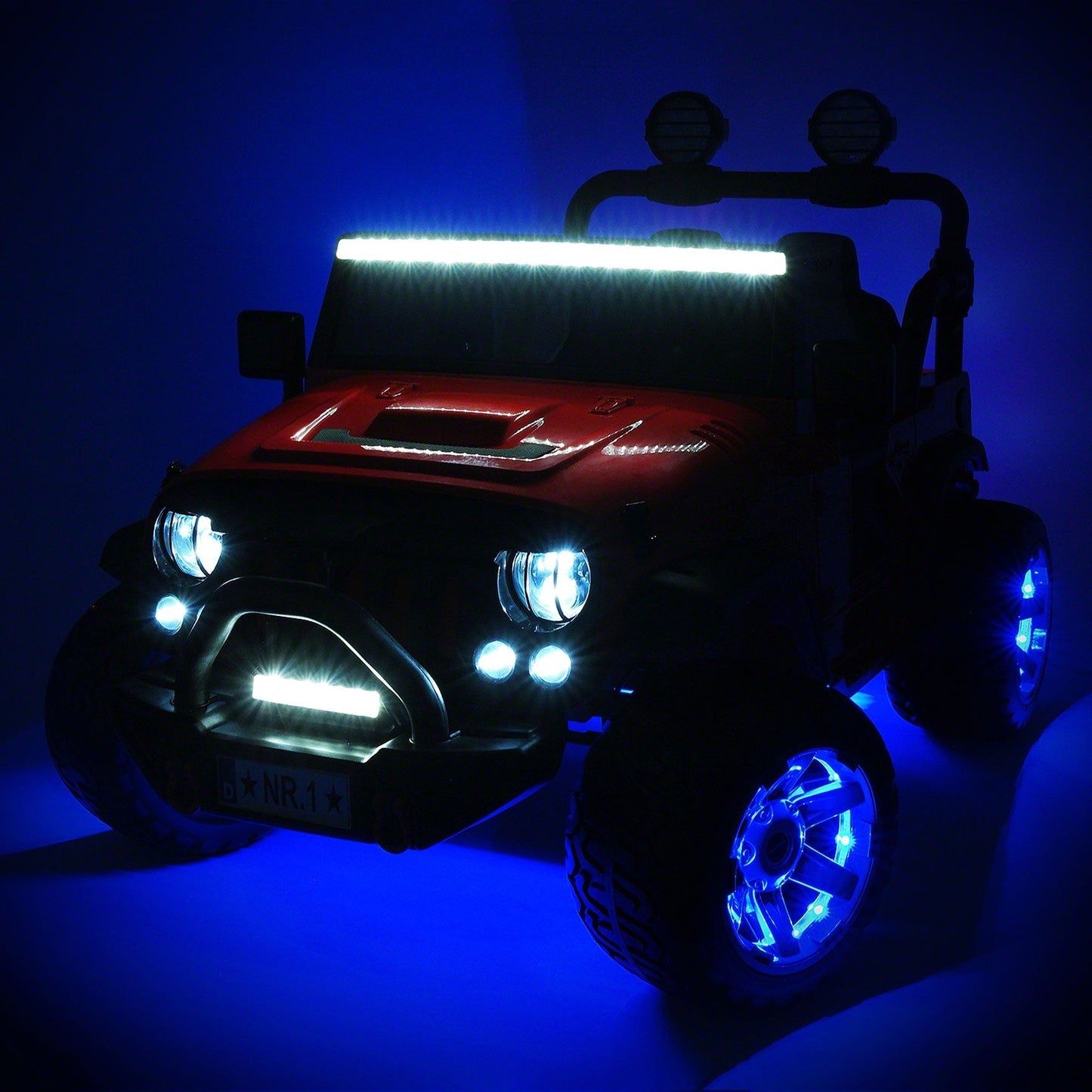 Trail Explorer 12V Kids Ride-On Car Truck with R/C Parental Remote + Spare Battery | Olive